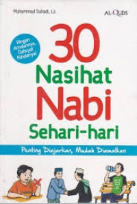 Image of 30 NASIHAT NABI SEHARI-HARI