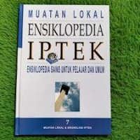 Image of ENSIKLOPEDIA IPTEK SAINS UNTUK PELAJAR & UMUM JILID 7