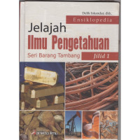 Image of jelajah ilmu pengetahuan seri barang tambang jilid 1