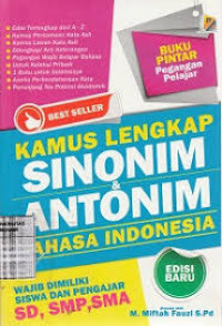 Image of Kamus lengkap sinonim  antonim indonesia