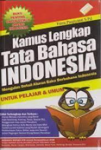 Image of Kamus Lengkap Tata Bahasa Indonesia