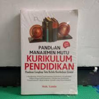 Image of Panduan Manajemen Mutu Kurikulum Pendidikan
